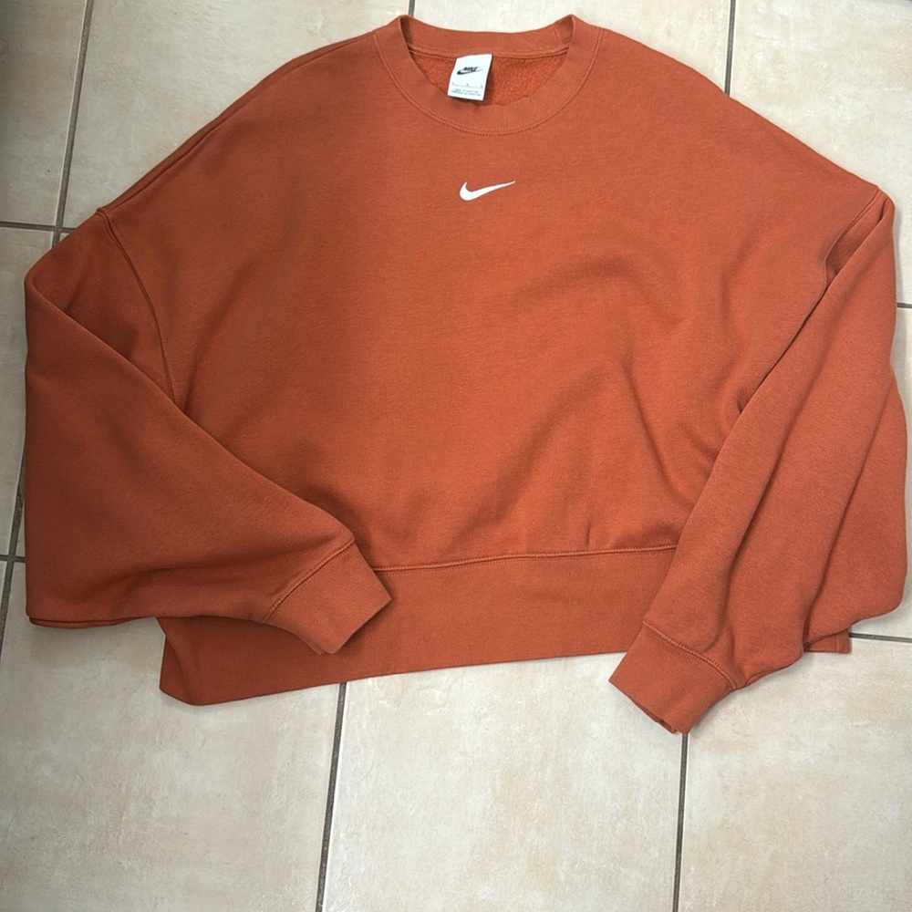 Nike corp over size sweater